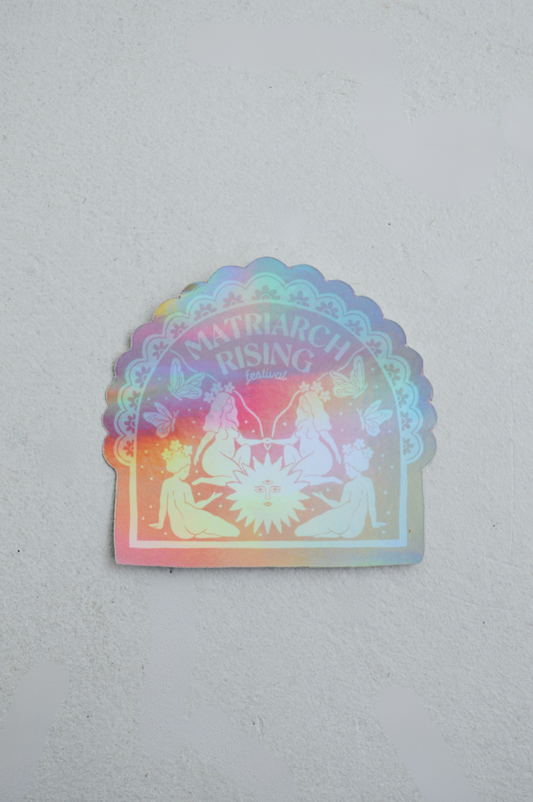 Matriarch Rising | Holographic Sticker