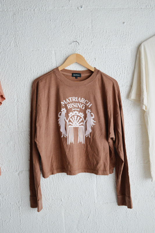 Matriarch Rising | Cropped Long Sleeve